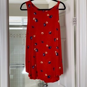 Old navy floral tank